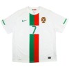 Camiseta Portugal Ronaldo 7 2010 Segunda Retro