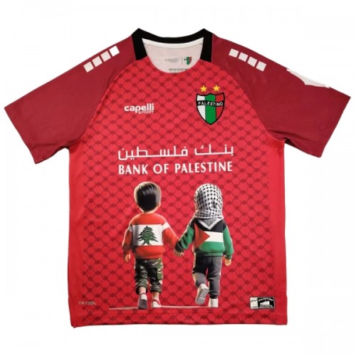 Camiseta Club Deportivo Palestino Special 2025 Roja Camiseta Club Deportivo Palestino Special 2025 Roja