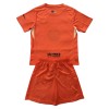 Conjunto/Equipación Portero FC Barcelona Orange Version Niño 2025-26