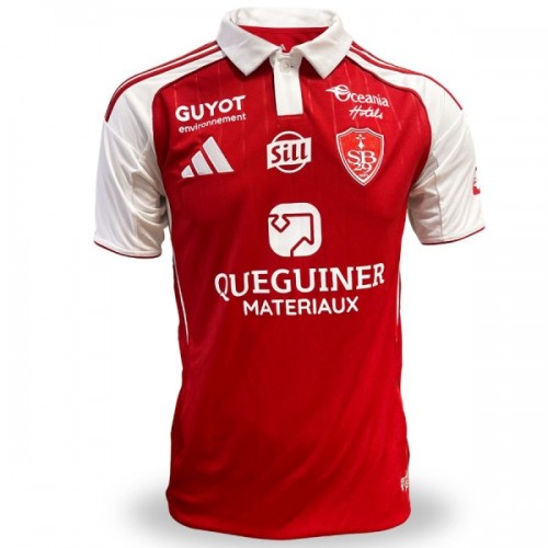 Camiseta Stade Brestois Primera 2025-26 Camiseta Stade Brestois Primera 2025-26