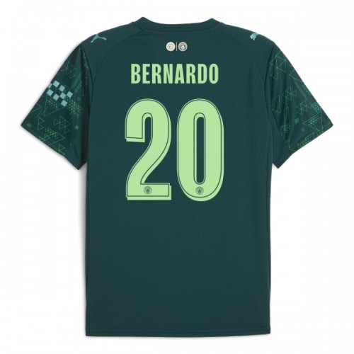 Camiseta Manchester City Bernardo 20 Cuarta EA Sport 2025-26 Camiseta Manchester City Bernardo 20 Cuarta EA Sport 2025-26