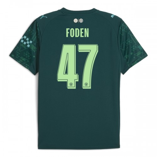 Camiseta Manchester City Foden 47 Cuarta EA Sport 2025-26 Camiseta Manchester City Foden 47 Cuarta EA Sport 2025-26