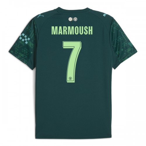 Camiseta Manchester City Marmoush 7 Cuarta EA Sport 2025-26 Camiseta Manchester City Marmoush 7 Cuarta EA Sport 2025-26