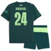 Conjunto/Equipación Manchester City Gvardiol 24 Niño Cuarta EA Sport 2025-26 Conjunto/Equipación Manchester City Gvardiol 24 Niño Cuarta EA Sport 2025-26