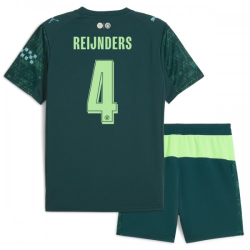 Conjunto/Equipación Manchester City Reijnders 4 Niño Cuarta EA Sport 2025-26 Conjunto/Equipación Manchester City Reijnders 4 Niño Cuarta EA Sport 2025-26