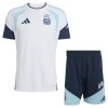 Argentina Niño Camiseta De Entrenamiento Copa Mundial 2026 Blanca