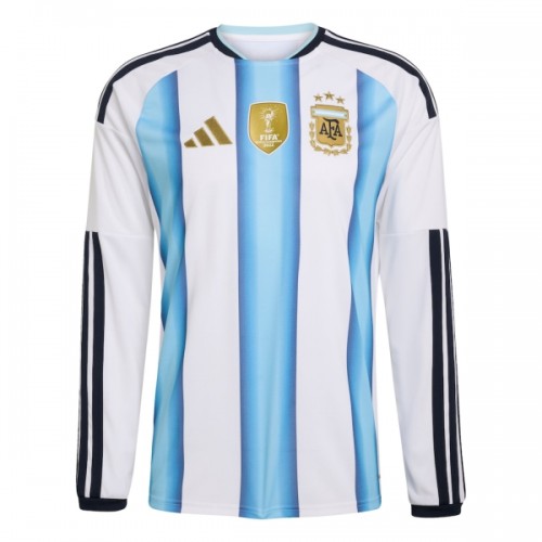 Camiseta Argentina Primera Copa Mundial 2026 - Manga Larga Camiseta Argentina Primera Copa Mundial 2026 - Manga Larga