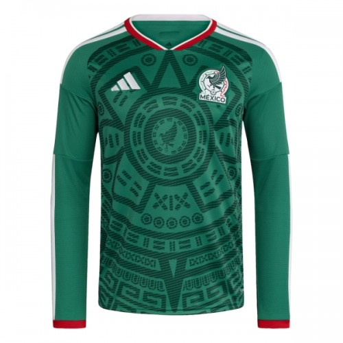 Camiseta México Primera Copa Mundial 2026 - Manga Larga Camiseta México Primera Copa Mundial 2026 - Manga Larga