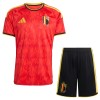 Conjunto/Equipación Bélgica Niño Primera Copa Mundial 2026
