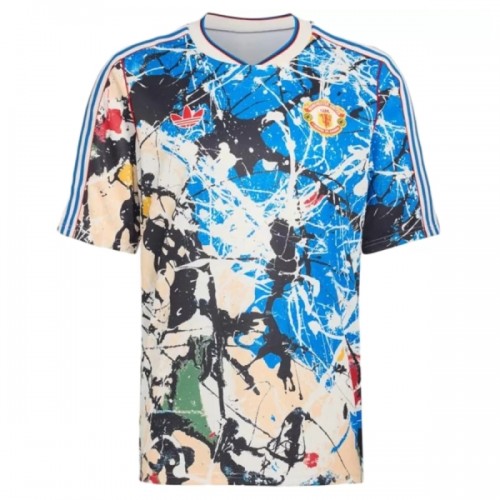 Camiseta Manchester United Stone Roses Special Edition 2025-26 Camiseta Manchester United Stone Roses Special Edition 2025-26