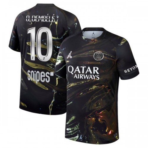 Camiseta Paris Saint-Germain O. Dembele 10 Night Edition 2025-26 Camiseta Paris Saint-Germain O. Dembele 10 Night Edition 2025-26
