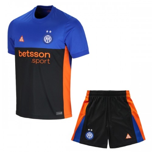 Conjunto/Equipación Inter Milan Niño Cuarta 2025-26 Conjunto/Equipación Inter Milan Niño Cuarta 2025-26