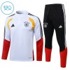 Alemania Niño Sudadera De Entrenamiento 1/4-Zip 2026-27 Blanca Alemania Niño Sudadera De Entrenamiento 1/4-Zip 2026-27 Blanca