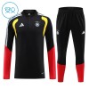 Alemania Niño Sudadera De Entrenamiento 1/4-Zip 2026-27 Negra