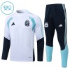 Argentina Niño Sudadera De Entrenamiento 1/4-Zip 2026-27 Blanca Argentina Niño Sudadera De Entrenamiento 1/4-Zip 2026-27 Blanca
