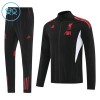 Liverpool Niño Chaqueta De Entrenamiento Trajes 2025-26 Negra Liverpool Niño Chaqueta De Entrenamiento Trajes 2025-26 Negra