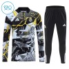 Real Madrid Marvel Niño Sudadera De Entrenamiento 1/4-Zip 2026-27 Negra