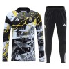 Real Madrid Marvel Sudadera De Entrenamiento 1/4-Zip 2026-27 Negra