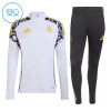 Real Madrid Niño Sudadera De Entrenamiento 1/4-Zip 2026-27 Blanca
