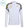Real Madrid Niño Sudadera De Entrenamiento 1/4-Zip 2026-27 Blanca