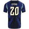 Camiseta Brasil Estevao 20 Segunda Copa Mundial 2026