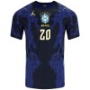 Camiseta Brasil Estevao 20 Segunda Copa Mundial 2026