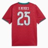 Camiseta Portugal Nuno Mendes 25 Primera Copa Mundial 2026