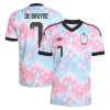Camiseta Bélgica De Bruyne 7 Segunda Copa Mundial 2026