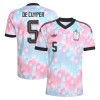 Camiseta Bélgica De Cuyper 5 Segunda Copa Mundial 2026