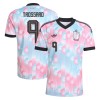 Camiseta Bélgica Trossard 9 Segunda Copa Mundial 2026