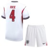 Conjunto/Equipación Inglaterra Rice 4 Niño Primera Copa Mundial 2026