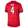 Conjunto/Equipación Inglaterra Rice 4 Niño Segunda Copa Mundial 2026