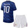 Conjunto/Equipación Francia Mbappé 10 Niño Primera Copa Mundial 2026