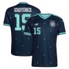 Camiseta Alemania N. Schlotterbeck 15 Segunda Copa Mundial 2026 Camiseta Alemania N. Schlotterbeck 15 Segunda Copa Mundial 2026