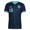 Camiseta Alemania N. Schlotterbeck 15 Segunda Copa Mundial 2026