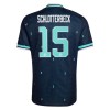 Camiseta Alemania N. Schlotterbeck 15 Segunda Copa Mundial 2026