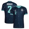 Camiseta Alemania Rudiger 2 Segunda Copa Mundial 2026
