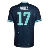 Camiseta Alemania Wirtz 17 Segunda Copa Mundial 2026