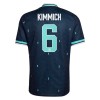 Conjunto/Equipación Alemania Kimmich 6 Niño Segunda Copa Mundial 2026