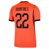 Camiseta Países Bajos Dumfries 22 Primera Copa Mundial 2026 Camiseta Países Bajos Dumfries 22 Primera Copa Mundial 2026