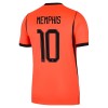 Camiseta Países Bajos Memphis 10 Primera Copa Mundial 2026 Camiseta Países Bajos Memphis 10 Primera Copa Mundial 2026
