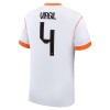 Camiseta Países Bajos Virgil 4 Segunda Copa Mundial 2026