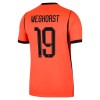 Camiseta Países Bajos Weghorst 19 Primera Copa Mundial 2026
