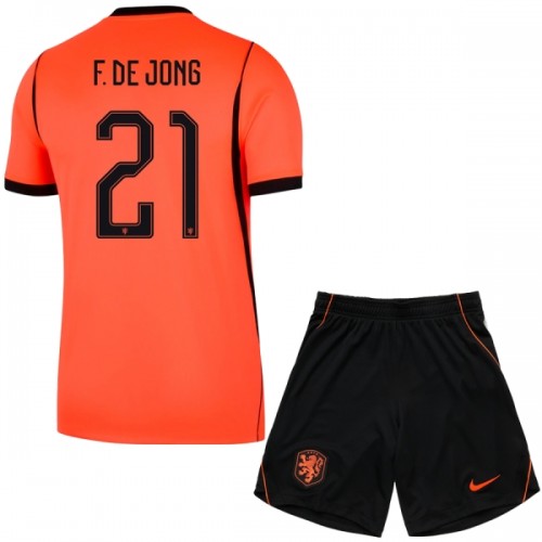 Conjunto/Equipación Países Bajos Frenkie de Jong 21 Niño Primera Copa Mundial 2026 Conjunto/Equipación Países Bajos Frenkie de Jong 21 Niño Primera Copa Mundial 2026