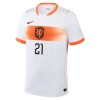 Conjunto/Equipación Países Bajos Frenkie de Jong 21 Niño Segunda Copa Mundial 2026