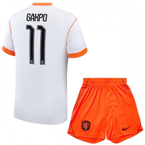 Conjunto/Equipación Países Bajos Gakpo 11 Niño Segunda Copa Mundial 2026 Conjunto/Equipación Países Bajos Gakpo 11 Niño Segunda Copa Mundial 2026
