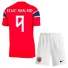 Conjunto/Equipación Noruega Haaland 9 Niño Primera Copa Mundial 2026