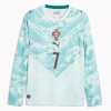 Camiseta Portugal Ronaldo 7 Segunda Copa Mundial 2026 - Manga Larga