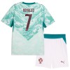 Conjunto/Equipación Portugal Ronaldo 7 Niño Segunda Copa Mundial 2026
