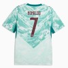 Conjunto/Equipación Portugal Ronaldo 7 Niño Segunda Copa Mundial 2026